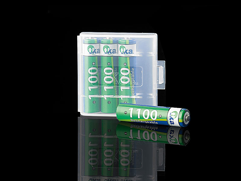 ; Alkaline-Batterien Micro (AAA), Batterie-Organizer 